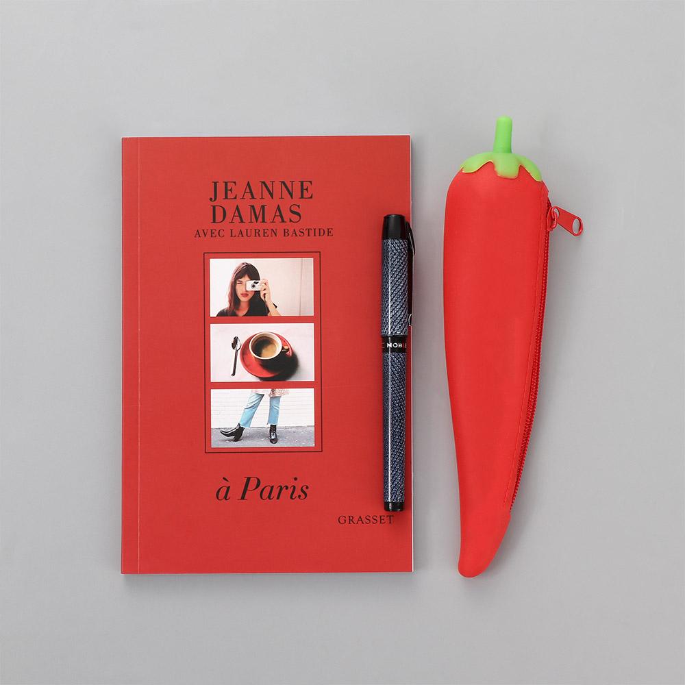 Silicone Capacity Large Pencil Case Vegetables Stationery Pag Pencil Bag