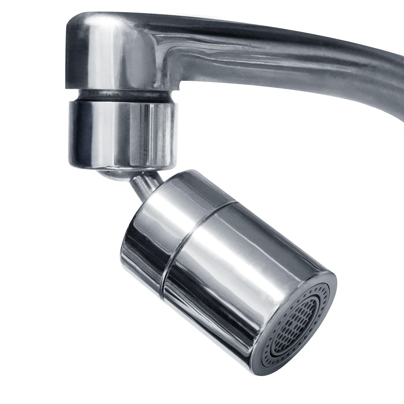 

Смеситель для душа, степень переключения, адаптер для экономии воды, в комплекте, совместимый с винтом смеситель для душа, кухонный душ, водоснабжение, кран [вращение на 360 градусов]