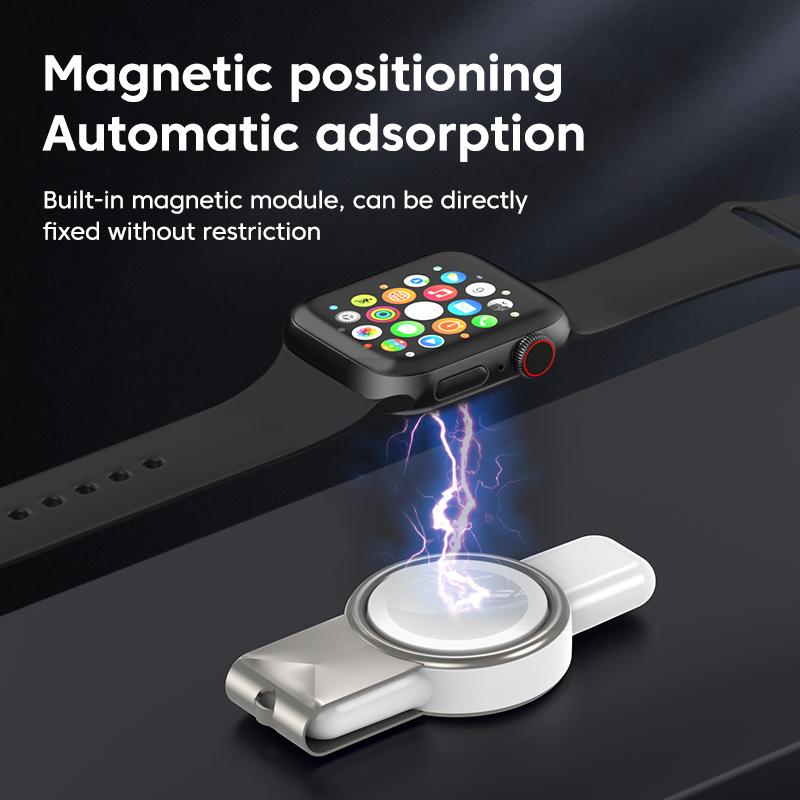 New Magnetic Wireless Charger for iWatch 6 7 Portable Fast Qi Wireless Charging Dock Station for iWatch Series SE 5 4 3 2 1
