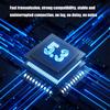 Portable Bluetooth-compatible Speaker IPX6 Waterproof Supports Multiple Playback Modes for Party Travel
