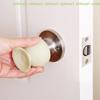 [C]Cup Type Door Knob Dust Covers Round Rubber Wall Protector Door Handle Bumper Guard Stopper Baby Safety Supplies Crash Pad