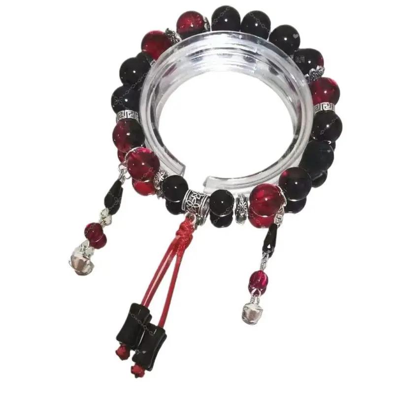 Anime Mo Dao Zu Shi Cosplay Bracelet Grandmaster of Demonic Cultivation Wei Wuxian Cosplay Beads Chain Pendant Bracelets Jewelry