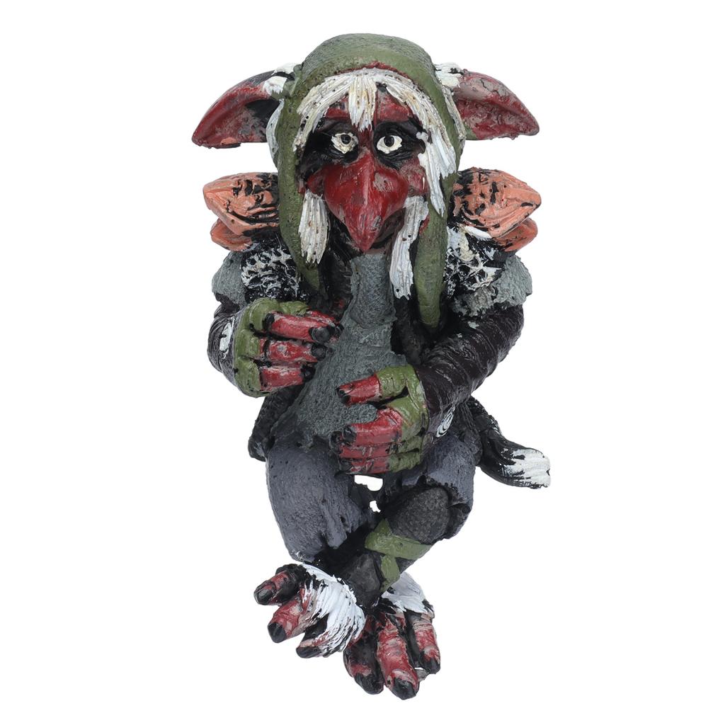 Statua z żywicy Ogród Duża Statua Goblina Leprechaun Rzeźba Postaci Anime Dekoracja Domu Zabawki