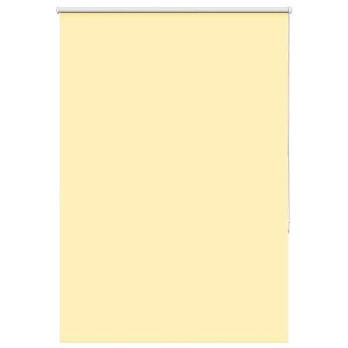 VidaXL Store enrouleur occultant jaune largeur du tissu 95,7 cm, store de jour et de nuit, store de cuisine, store enrouleur 4012038