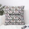 Custom Humor Mafaldas Quino Comic Cartoon Manga Luxury Pillow Cover Chair Cushion