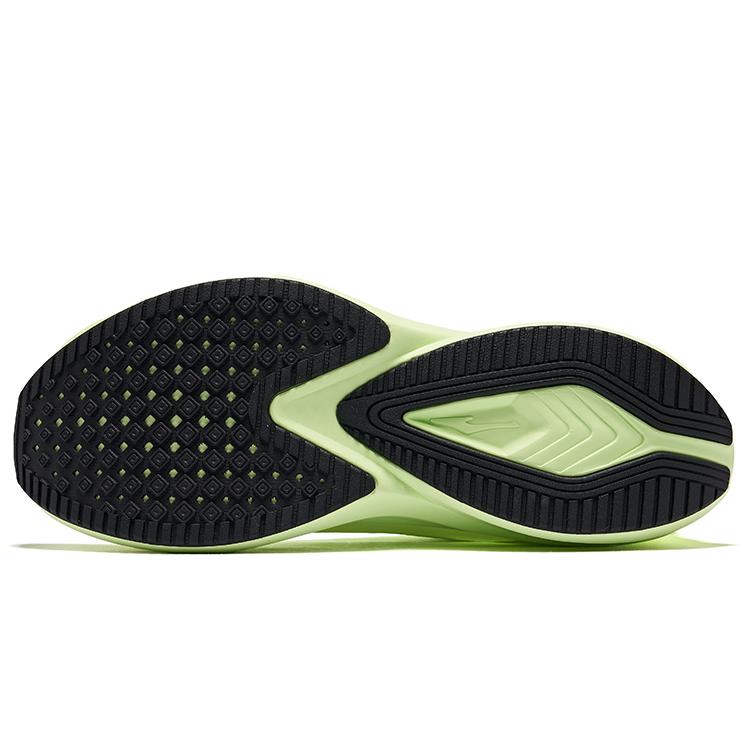Erke Lightning 4 Summer Shock Absorption Breathable Low Top Running Shoes Men sneaker Fluorescent-Green 51125103060-503