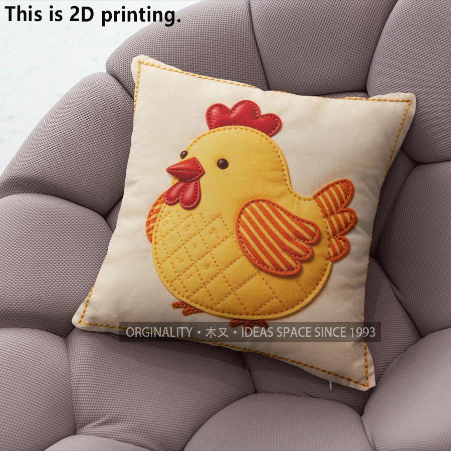 Cute Farm Chicken Throw Pillow Covers Home Decor Pattern Cushion Cover Suitable For Sofa Bedroom Car Pillow Cover