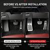 YGIE8 Car Foot Pedal Brake Pedals Stainless Accelerator Cover Auto Acessories For BMW E90 G80 M3 G30 M5 F82 F83 F20 F21 G42 F95 F96 G0