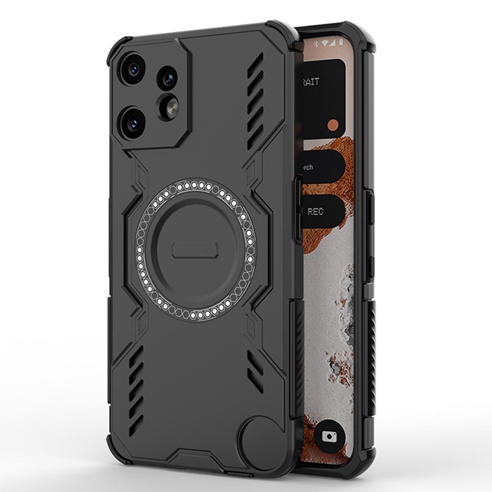 For Nothing CMF Phone 2 Pro Magnetic Case Butterfly Armor Hollow Heat Dissipation PC+TPU Phone Cover