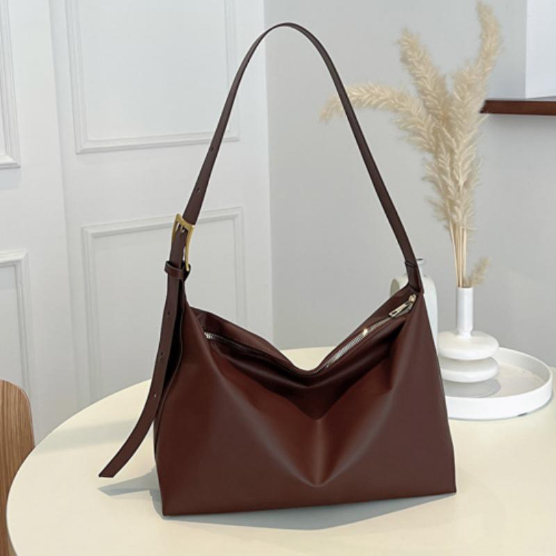 

Студенты колледжа Классная сумка Сумка на плечо Большая вместительная женская сумка Простая сумка-тоут M кофейный