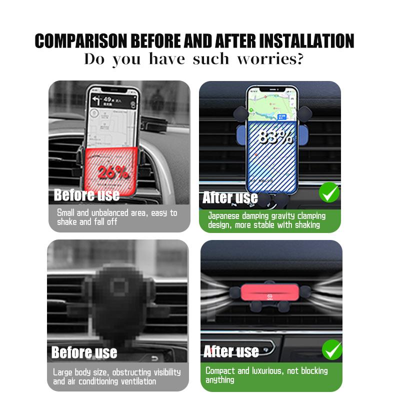 AAHB1 For Opel Metal Car Air Vent Phone Holder Snap On Universal Mobile Phone Bracket Meriva Mokka Grandland Vectra Zafira Vivaro