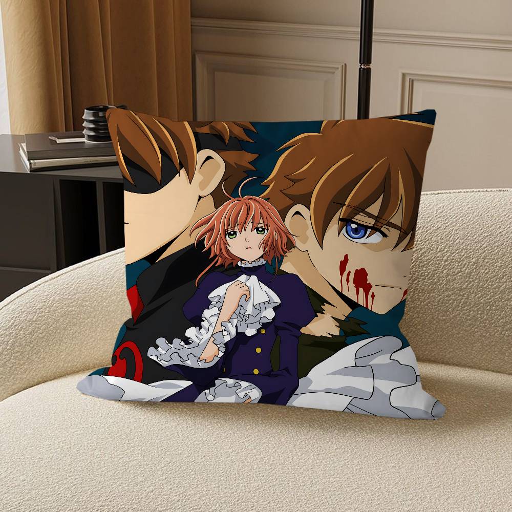 Anime T-Tsubasa Reservoir Chronicle Pillow Cover Sofa Cushion Cover Home Room Decoration Children Gift