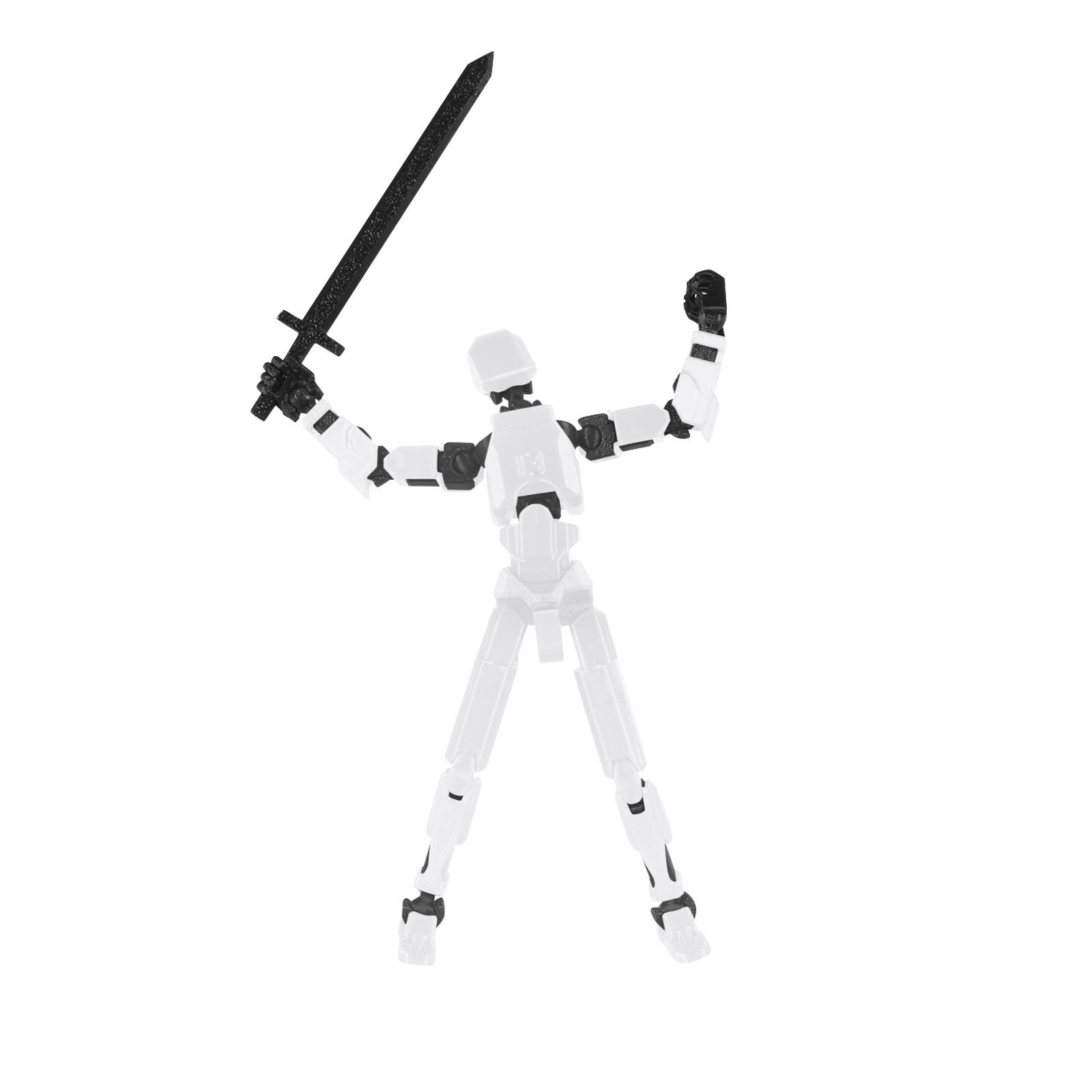 

Кукла 13 шарниров подвижная 3D печатная кукла игрушка манекен кукла DIY полное тело уменьшающееся One Size белый