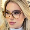 "2022 TR90 Cat-Eye Anti-Blue Light Glasses Frame - Trendy Makeup-Free Street Style for Women"
