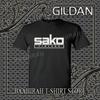 Nieuw Sako Finland Logo Amerikaans Grappig T-shirt Maat S tot 5XL