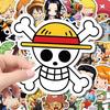 10/30/55pcs Cute One Piece Cartoon Stickers Anime Luffy Decals Waterproof DIY Phone Case Laptop Motorcycle Cool Sticker Toys Gif