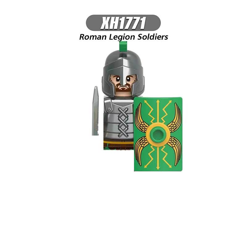 Mittelalterliche Ritter Serie Figuren Bausteine Krieger Soldaten Wachen Löwenherz Krankenhaus Deutscher Ritter Schlacht Hirte Kindergeschenk