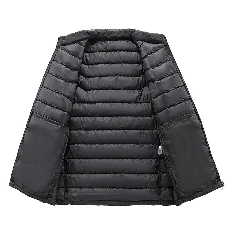 Winter neue Herren Slim-Fit Stehkragen Baumwollwattierte Kleidung Herren Baumwollwattierte Kleidung