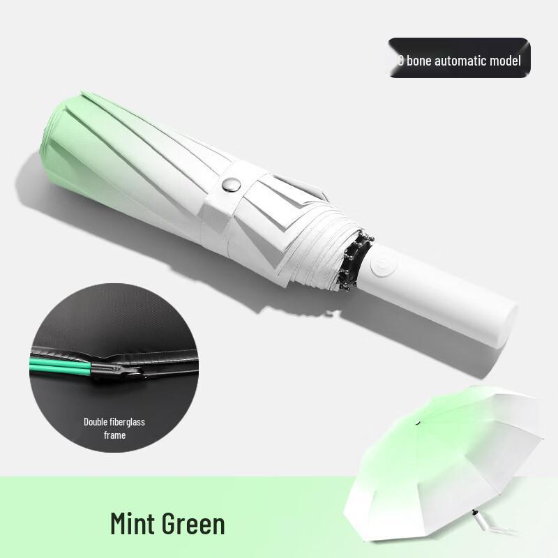 

Kermit CYY Gradient Dual-Use Folding Umbrella Three-fold