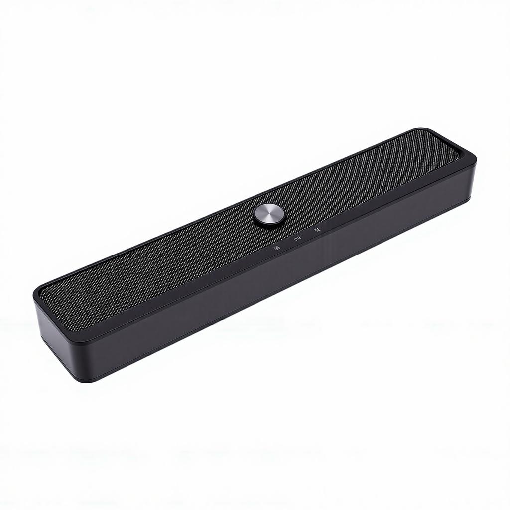 Computer Speaker Bluetooth 6.0 USB Powered PC Speaker with RGB Light 3.5mm AUX 2.0 Channel for Laptop