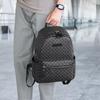 Women's backpack versatile presbyopia backpack PU backpack large capacity school bag couple backpack