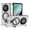 Applicable To Huawei mate60Pro Grating Magnetic Mobile Phone Case Mate60 Bracket Mate50 Anti-drop Protective Case
