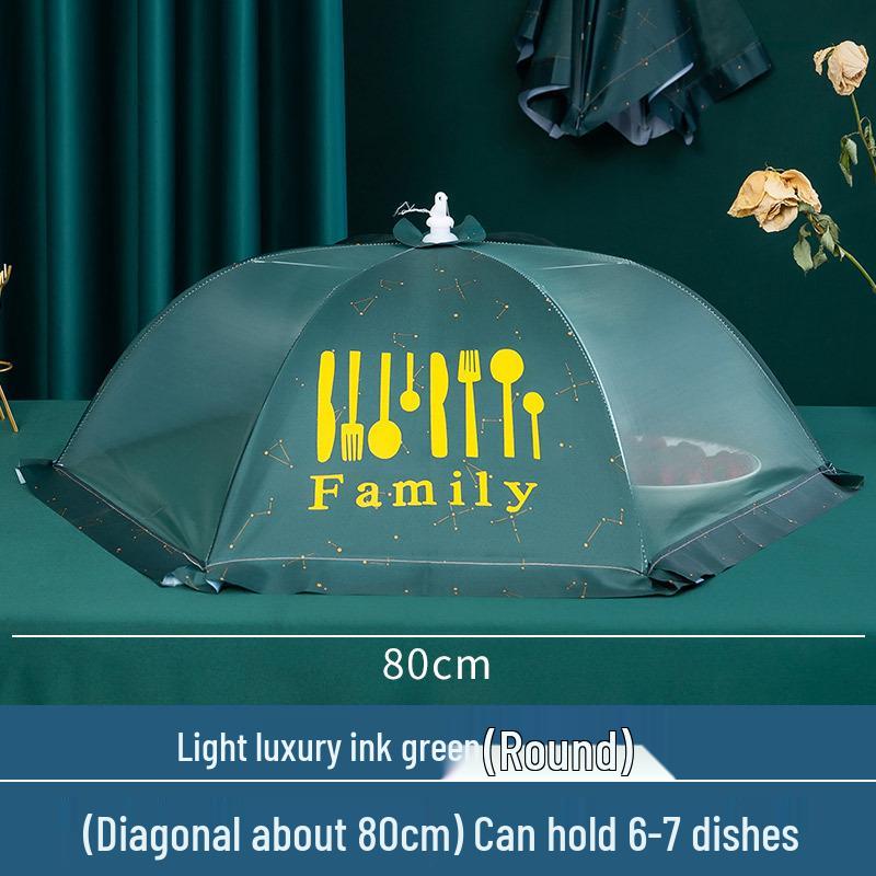 Foldable Anti-Fly Dustproof Food Cover for Leftovers