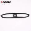 For Hyundai Santa Fe    Carbon Fiber Car Front Center Air Condition Vent Outlet Cover Trim Interior Accessories
