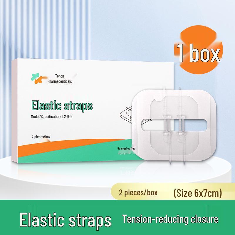 

Elastic Bandage with No-Stitch Closure for C-Section Wounds, Zipper-Style Dressing to Reduce Scarring