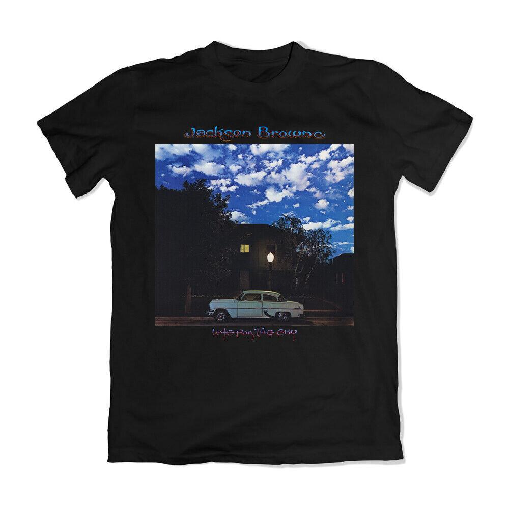 New Late For The Sky Jackson Browne Shirt Classic Black Unisex S-5XL Unisex T-Shirt S