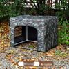 Stray Cat Shelter: Outdoor Waterproof, Rainproof & Warm Enclosed Nest for All Seasons