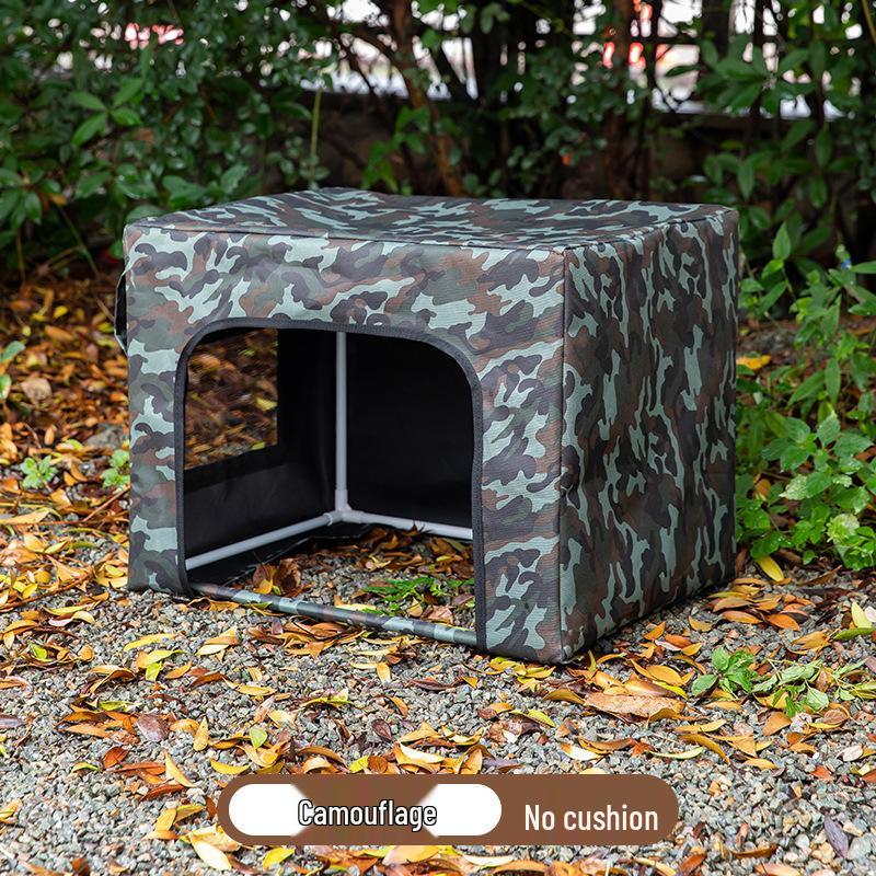 Stray Cat Shelter: Outdoor Waterproof, Rainproof & Warm Enclosed Nest for All Seasons