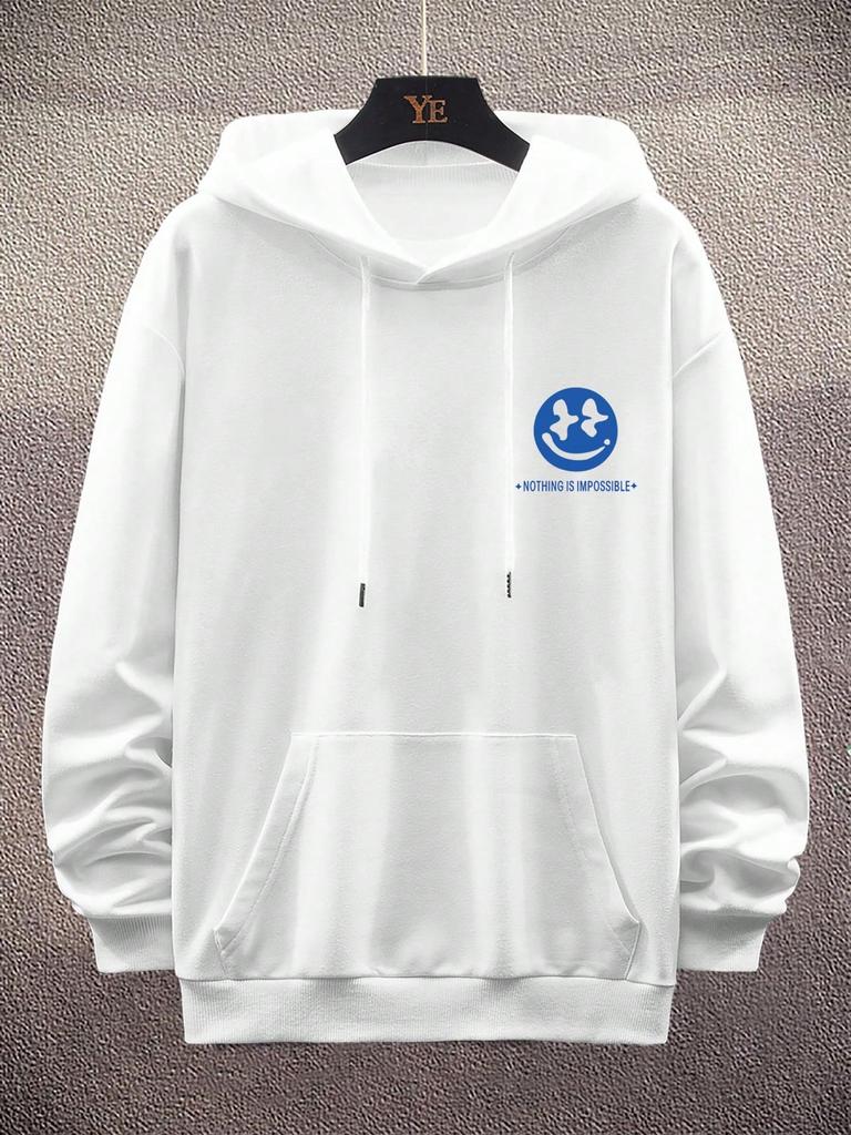 Don't Be Anyone Else Be Yourself Personality Design Hoody Men Warm Comfortable Hooded Fashion Soft Hoodies Street Fleece Tops