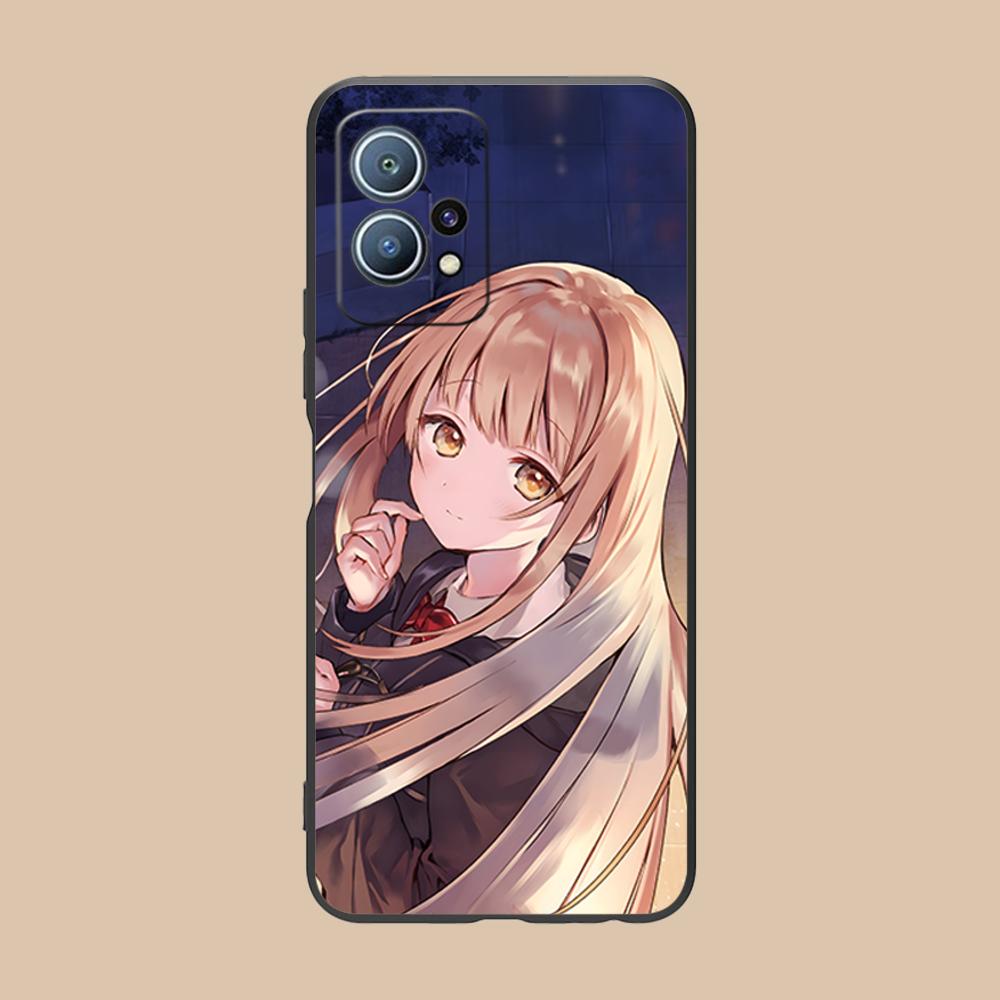 Angel Mahiru Shina Phone Case for Huawei P60 P50 P40 P30 P20 P10 P9 P8 Pro Lite Plus Soft TPU Shockproof Cover