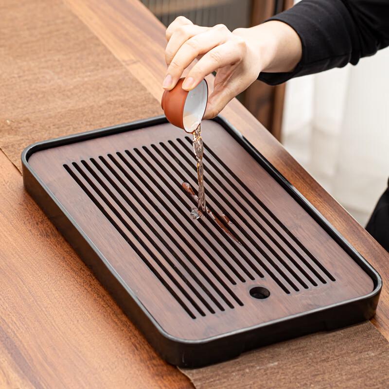 Chaxun Bamboo Draining Tea Tray