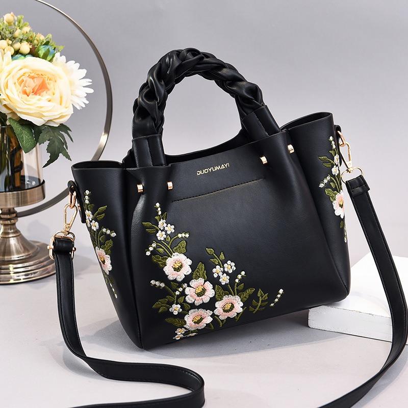 Bags Women's bags Flower bags Handheld women's bags Trendy fashion One shoulder Crossbody