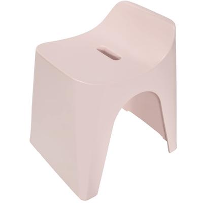 Shincatec Hubath Bath Stool, H30, Seat Height 30cm, Grayish Pink, Made In Japan, HU-GP