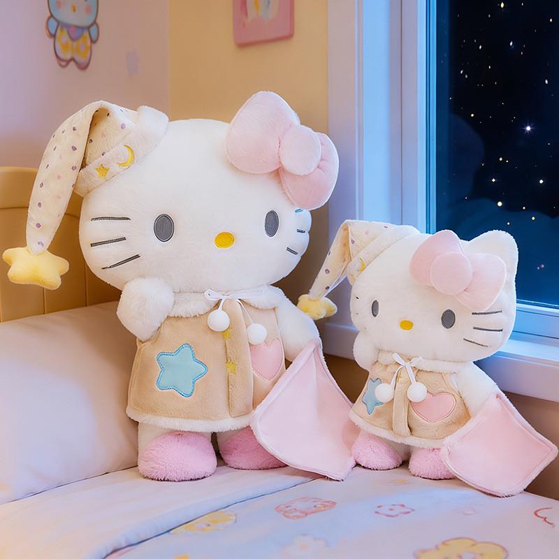 Birthday Hello Kitty Plush Doll With Pp Cotton For Kids Girls Boys Gift