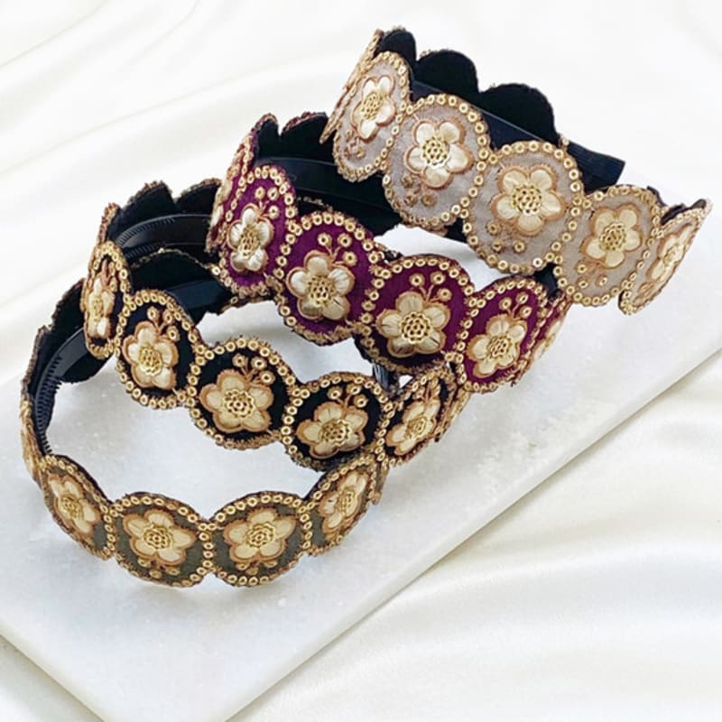 BESTY Romantic Peony Hairband