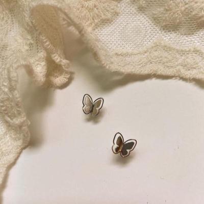 Butterfly Afterimage Earrings