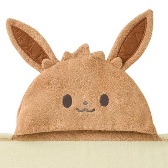 monpoke Hooded Bath Towel Eevee Beige B896092