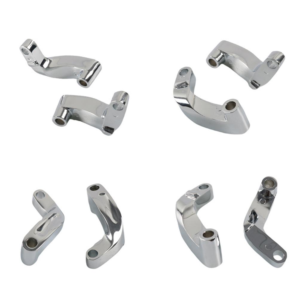 Suitable for Universal Motorcycle Rearview Mirror Relocation Extension Mount Bracket Riser Extend Adapter