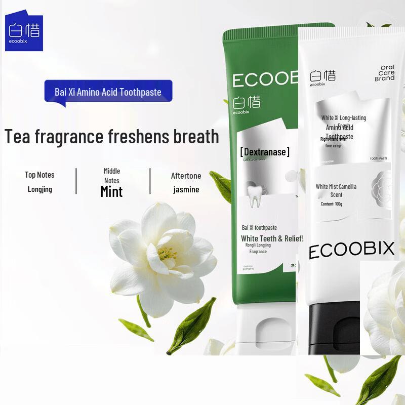 Baixi Whitening & Fresh Breath Fluoride Toothpaste Twin Pack