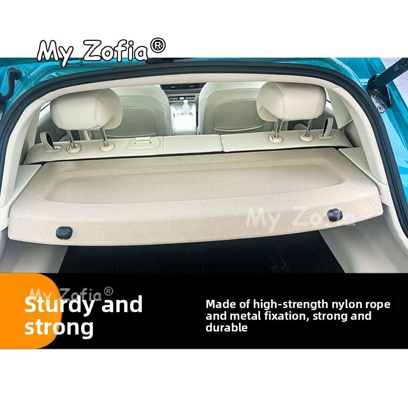 Car Rear Trunk Cargo Shelf Partition Board Auto Rear Parcel Shelf Cargo Cover Panel Accessories For GWM Ora 5 2025 2026 2027