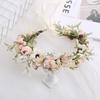 Simulated Black Flower Antler Crown Costume Cosplay Elf Headpiece  Wedding