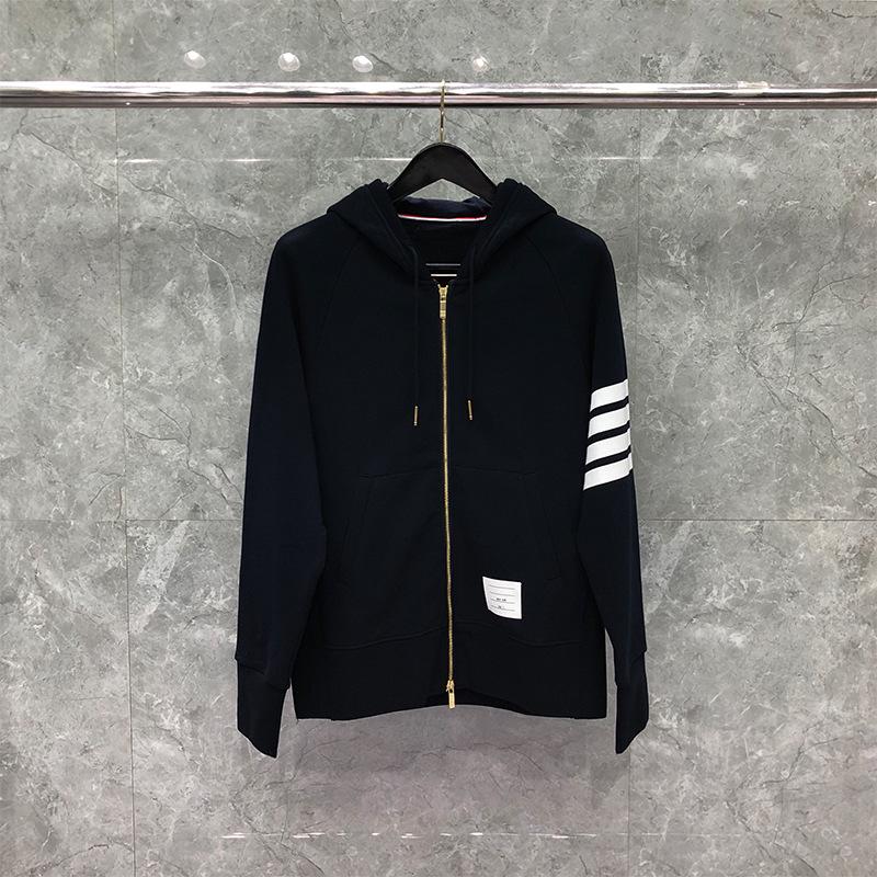 TIME BREATHE TB Zipper Hooded Cardigan