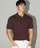 Michikoleondeonseupocheu Shoulder Line Muscle Fit Collar Knit Brown