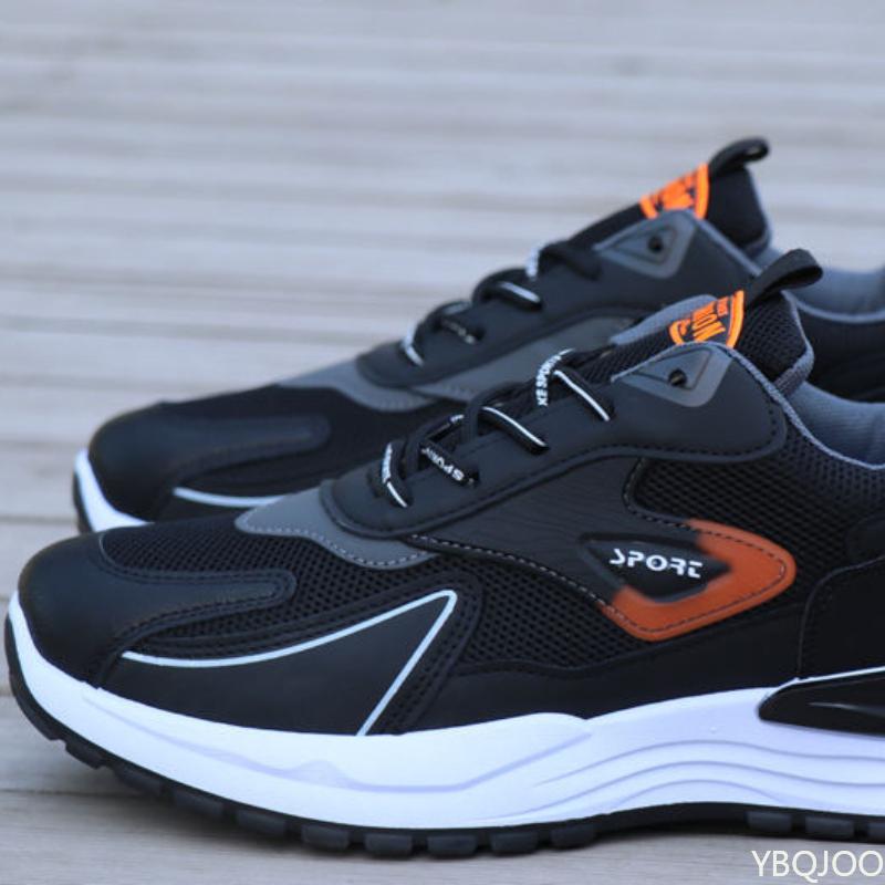 Spring and Autumn New Men's Shoes Lightweight Comfortable Fashionable Outdoor Breathable Anti Slip Casual Sports Shoes