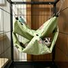 Double Layer Small Pet Hammock Waterproof Skin-Friendly Hanging Cage House Comfortable Breathable Hamster Cage Swing