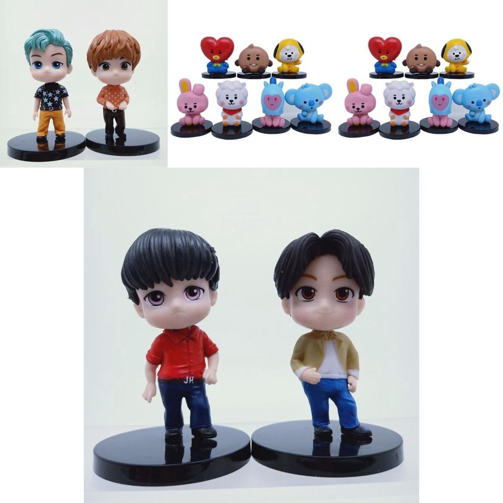 Exquisites 7-teiliges Set K-Pop Bangtan Boys Star-Figuren für einzigartige Dekoration